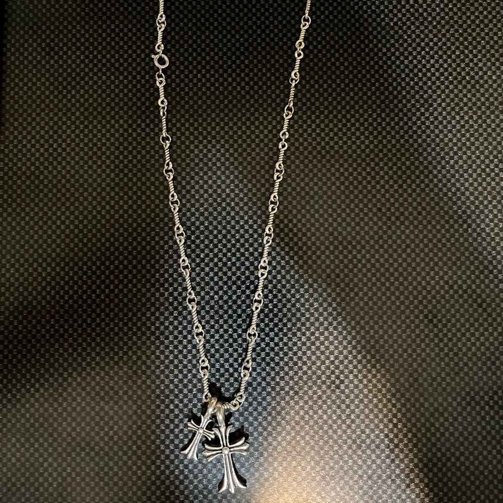 Chrome Hearts Silver Reversible Chain